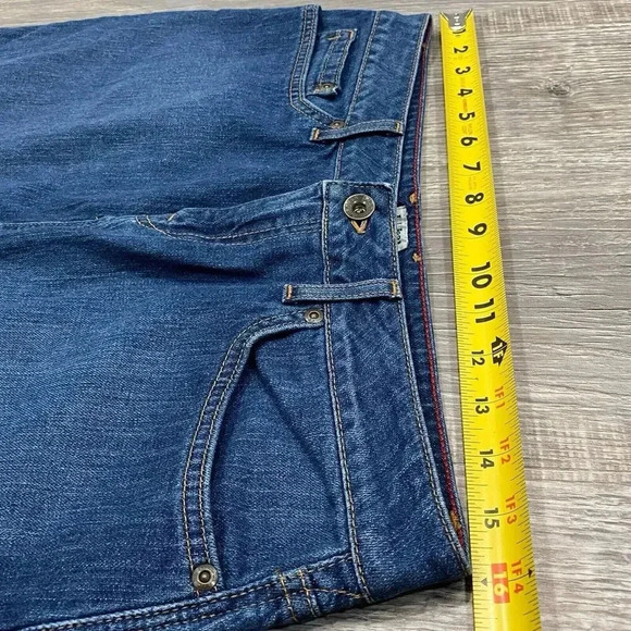 LL Bean Favorite Fit Denim Skirt Size 10 Petite Casual Work Preppy - Picture 10 of 11